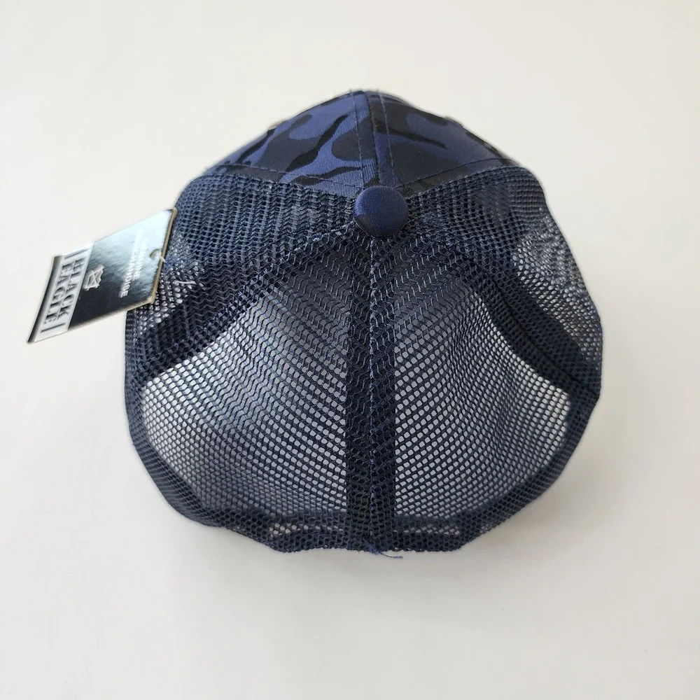 Route 66‎ The Mother Road Blue Camo Trucker Hat Black Eagle Snapback NWT